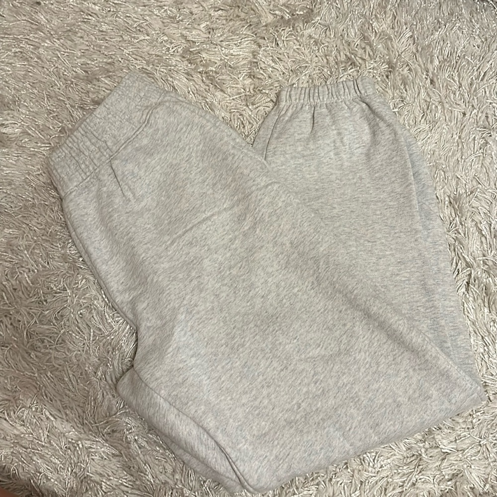 Grey sweatpants